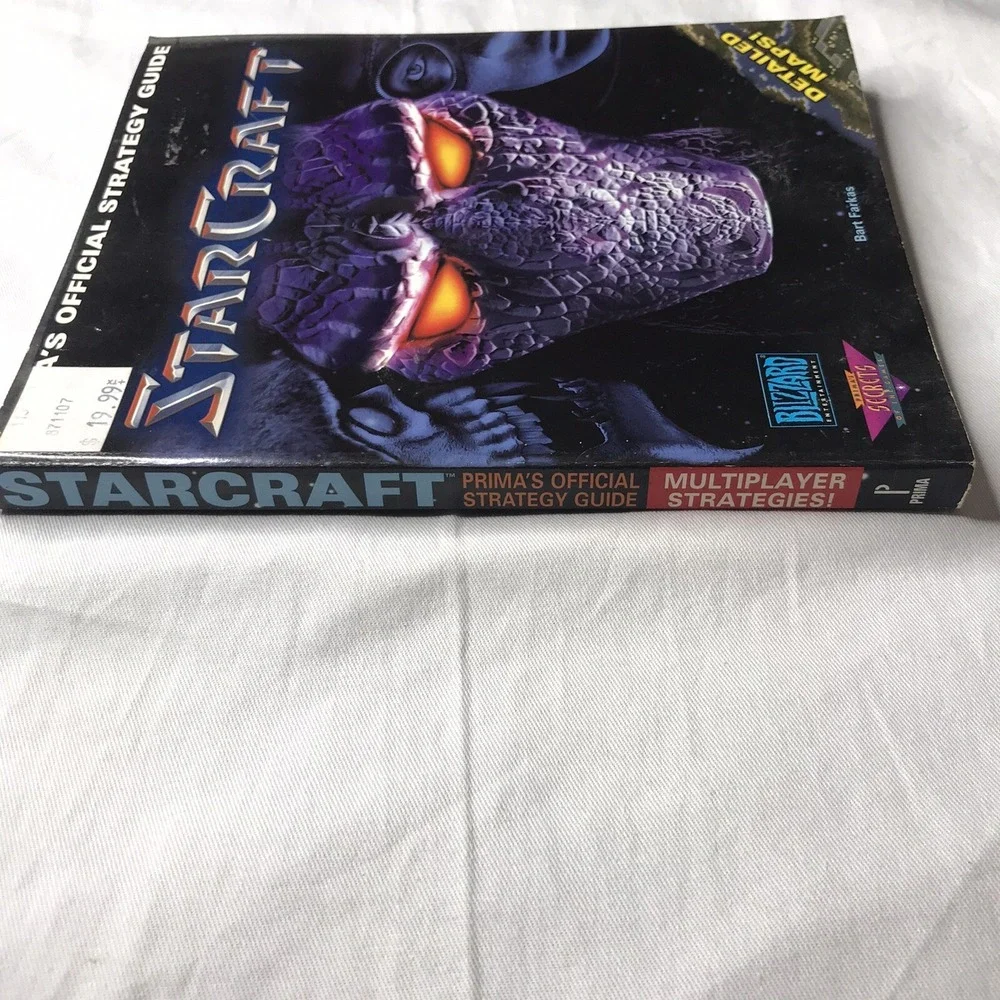 Star Craft Single & Multiplayer Strategies Prima Strategy Guide Book PC